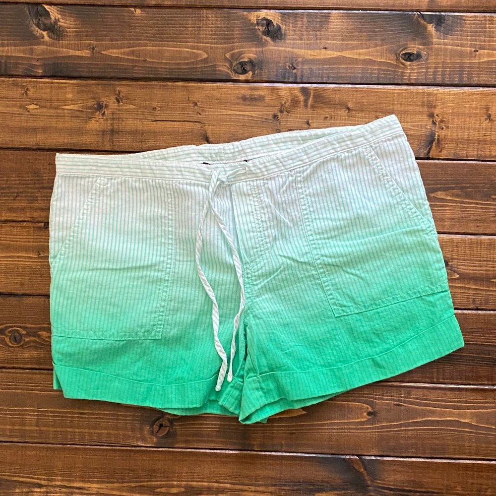 Victoria's Secret Ombre Linen Beach Shorts